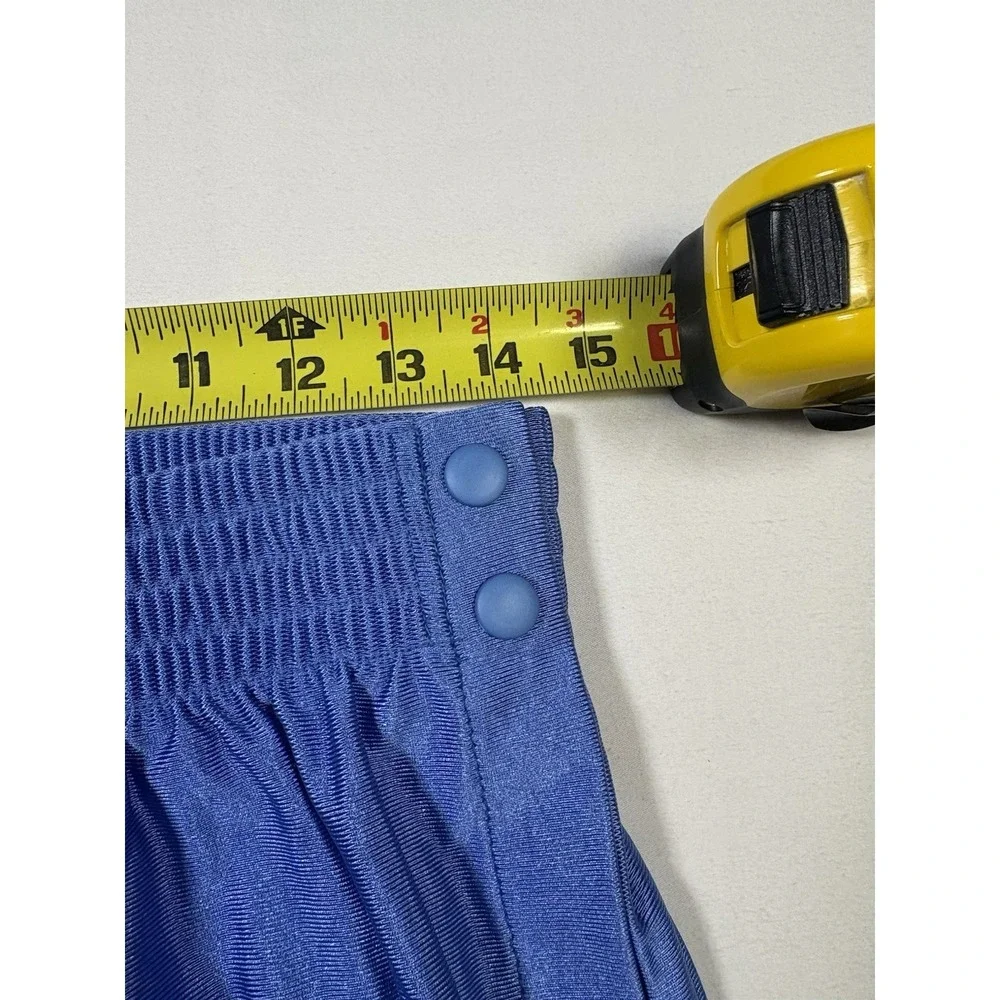 Vtg Jordan UNC Tar Heels Tear Away Snap Pants Men L Blue Breakaway Made in USA